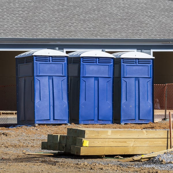 are there any additional fees associated with portable restroom delivery and pickup in Washington VT